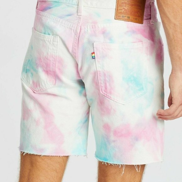 Levi's Pride 501 '93 Cut-Off 7 in. Shorts - Picture 2 of 9